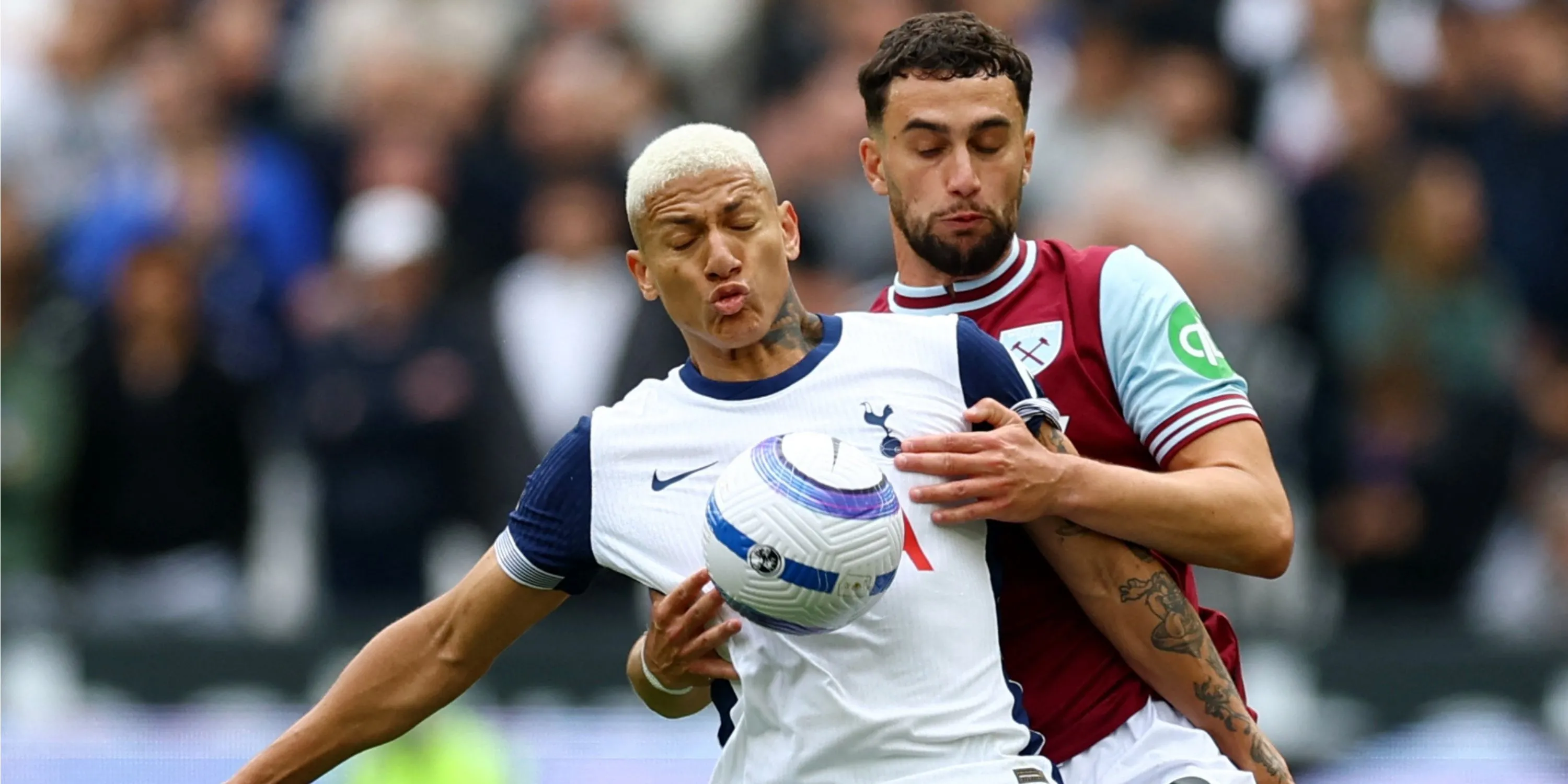 Tiền đạo Richarlison của Spurs có trận đấu đáng quên trước West Ham