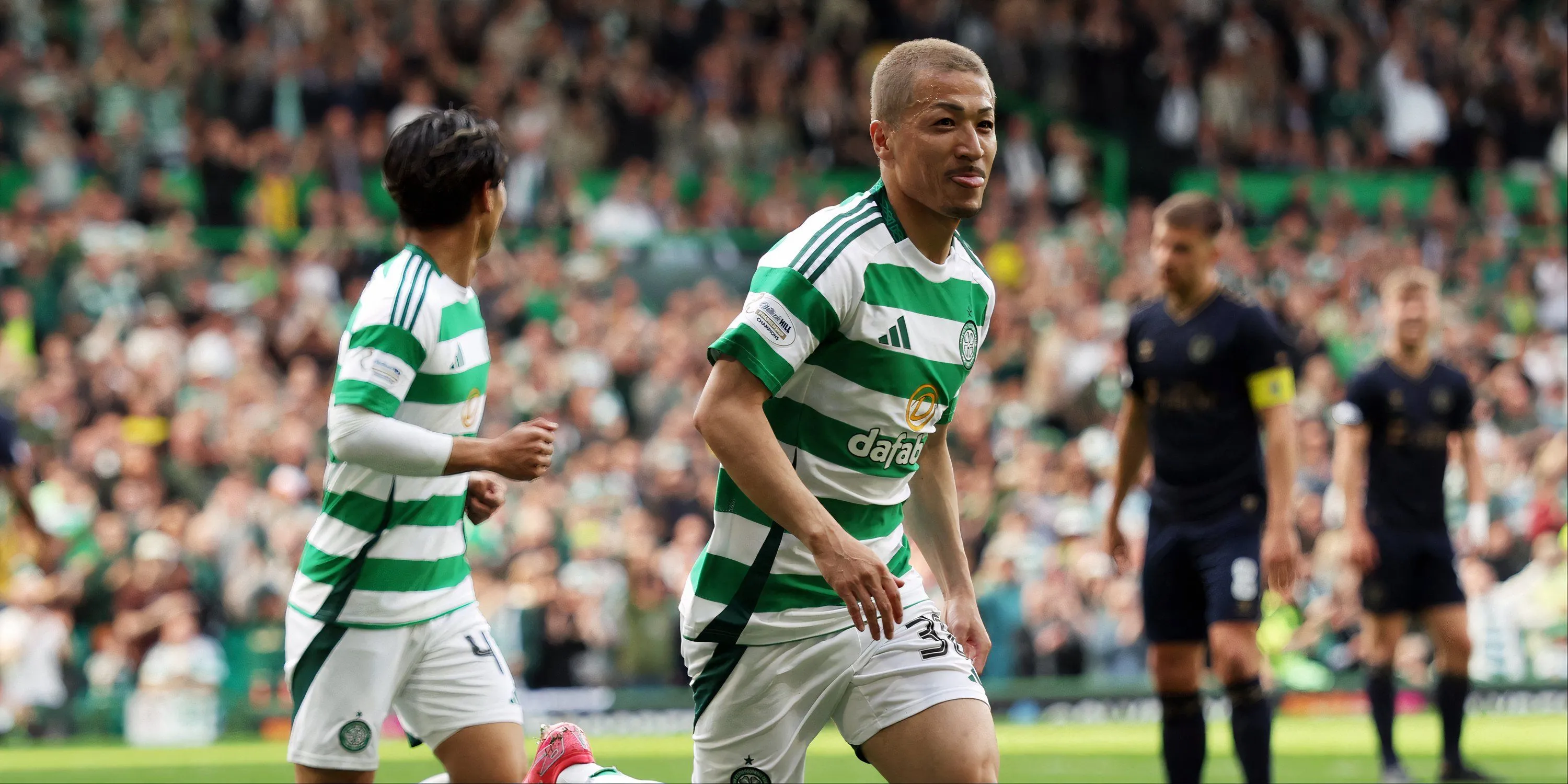 Daizen Maeda, cầu thủ giá trị nhất của Celtic, thi đấu ấn tượng tại Giải Ngoại hạng Scotland