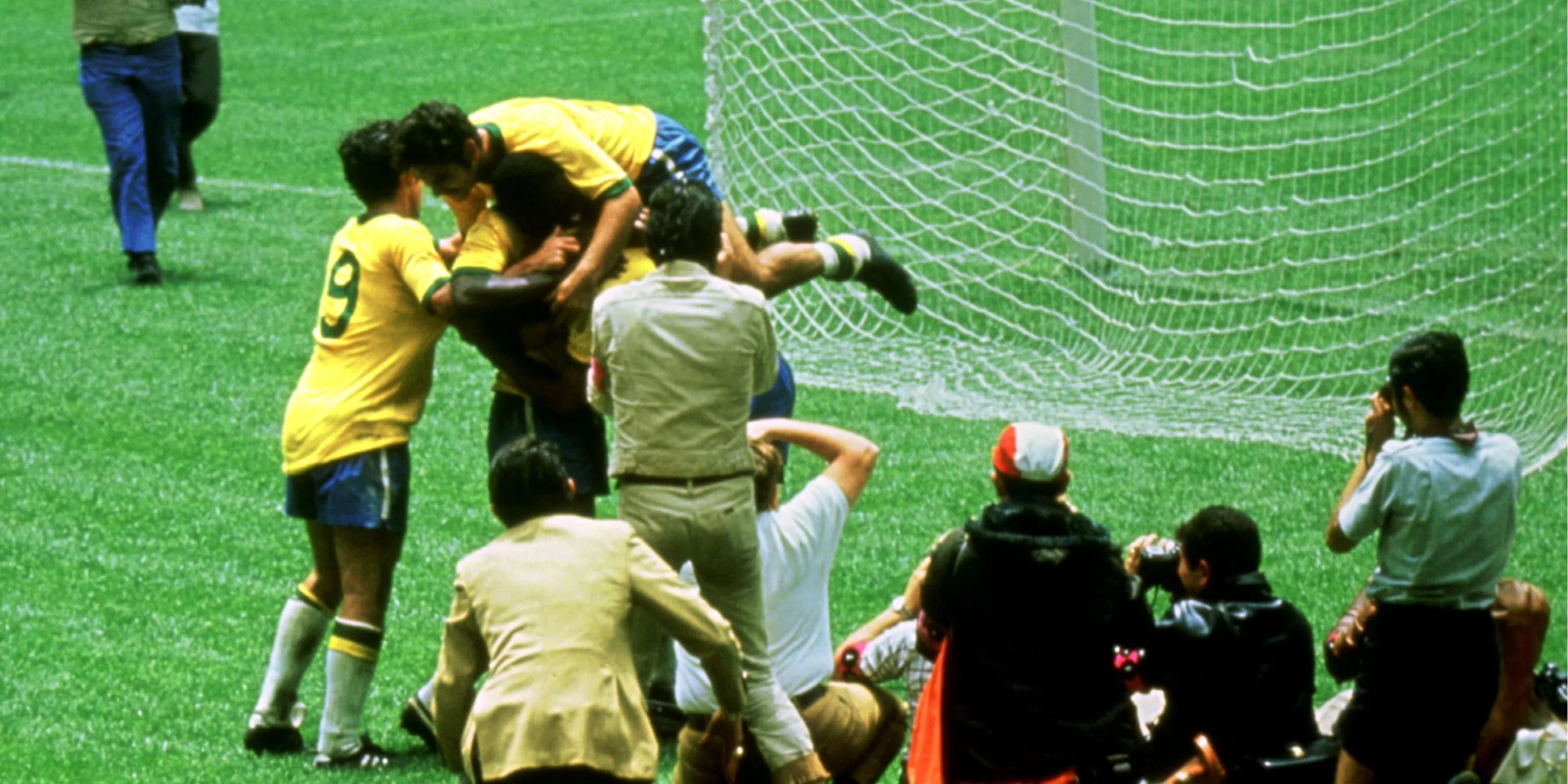 Đội tuyển Brazil 1970, được coi là đội bóng đẹp nhất lịch sử với Pele và dàn siêu sao