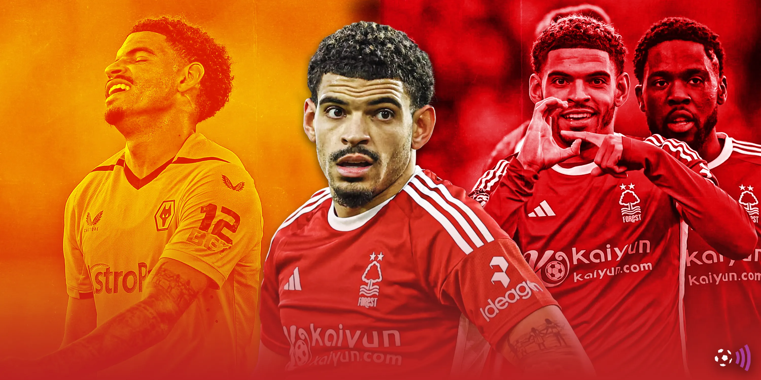 Morgan Gibbs-White trong màu áo Nottingham Forest, trung tâm điểm của vụ chuyển nhượng gây tranh cãi.
