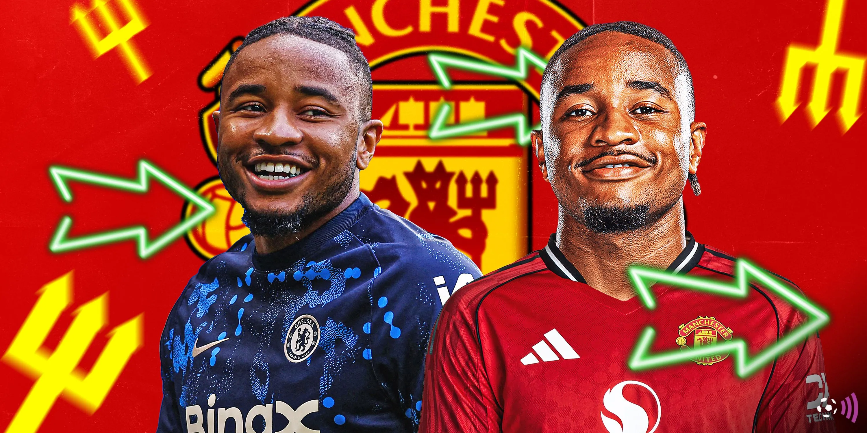 Tiền đạo Christopher Nkunku của Chelsea, mục tiêu chuyển nhượng hàng đầu đang được Manchester United theo dõi sát sao, trong bối cảnh Quỷ Đỏ cần bổ sung hàng công.