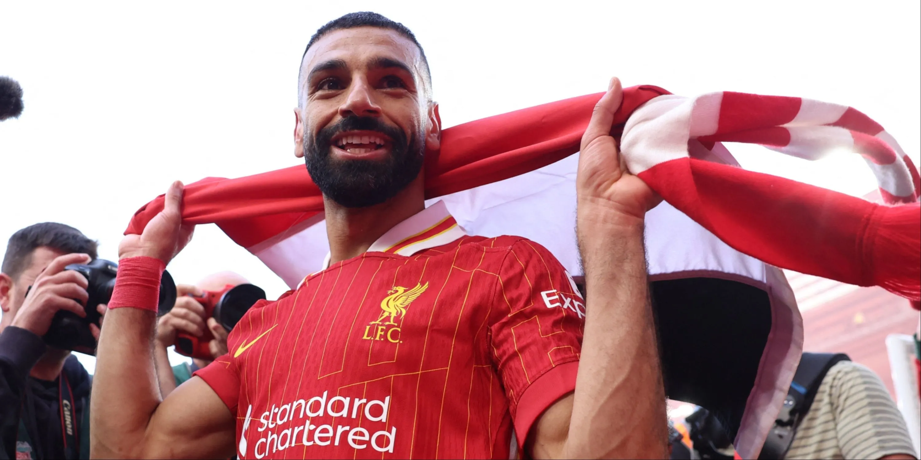 Tiền đạo Mohamed Salah của Liverpool