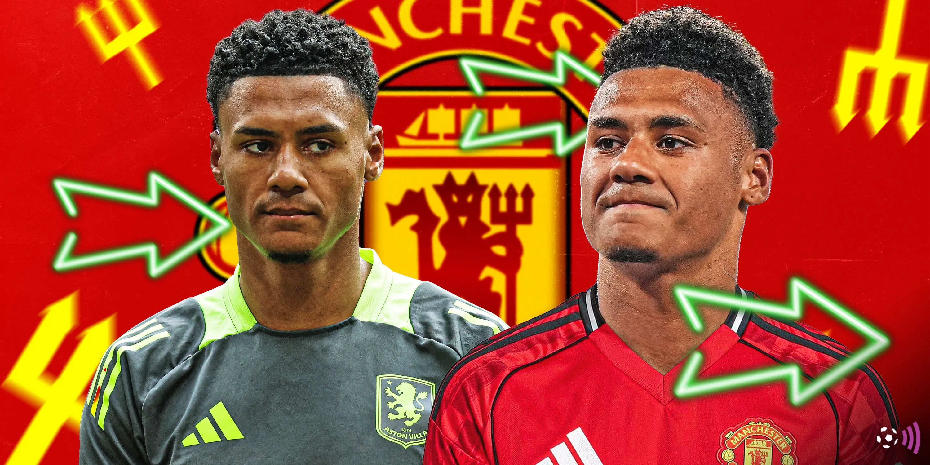 Tiền đạo Ollie Watkins, mục tiêu chuyển nhượng của MU