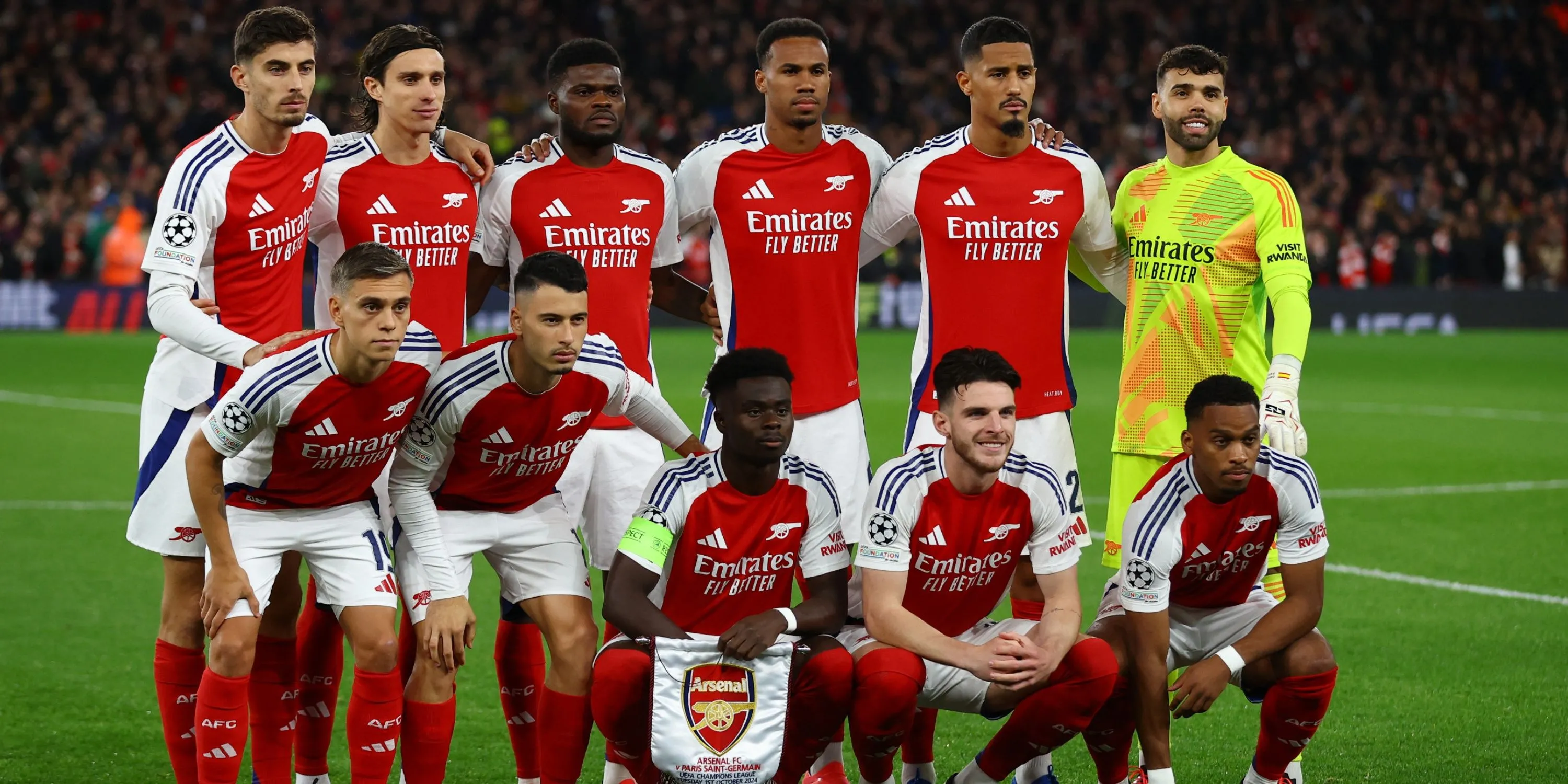 William Saliba trong màu áo Arsenal tại Premier League