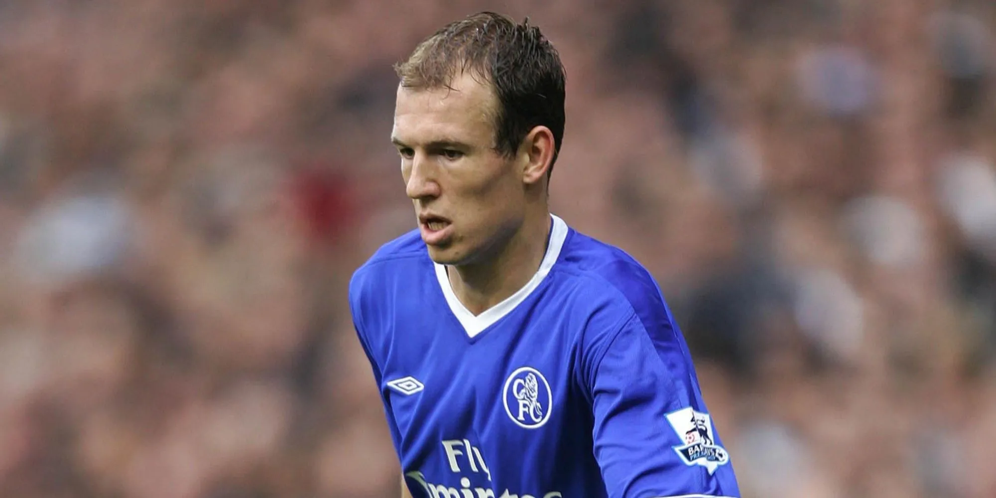 Arjen Robben trong màu áo Chelsea