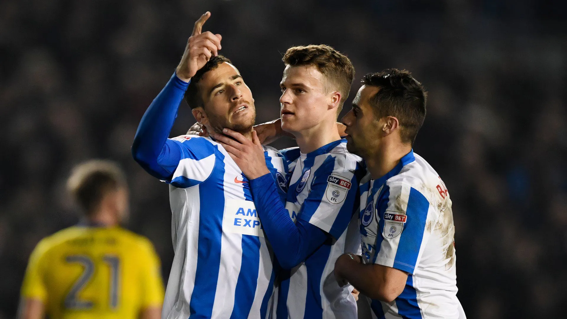Tomer Hemed trong màu áo Brighton & Hove Albion, thời kỳ đỉnh cao sự nghiệp