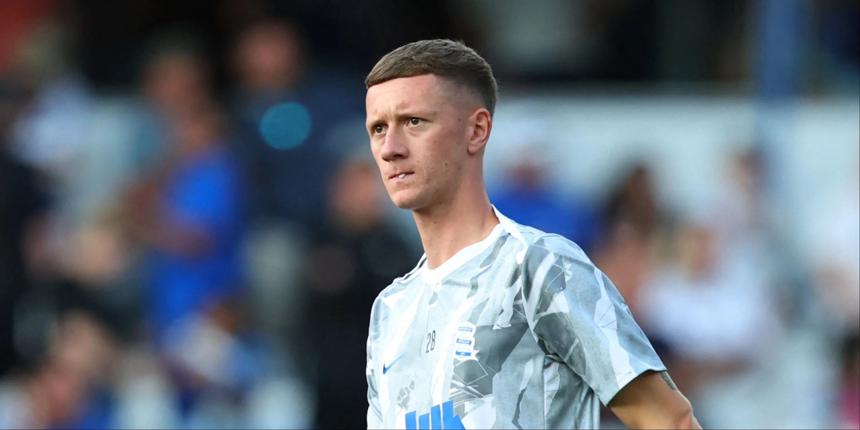 Jay Stansfield, cầu thủ tấn công của Birmingham City, thể hiện sự mệt mỏi và thiếu hiệu quả trong các trận đấu gần đây.