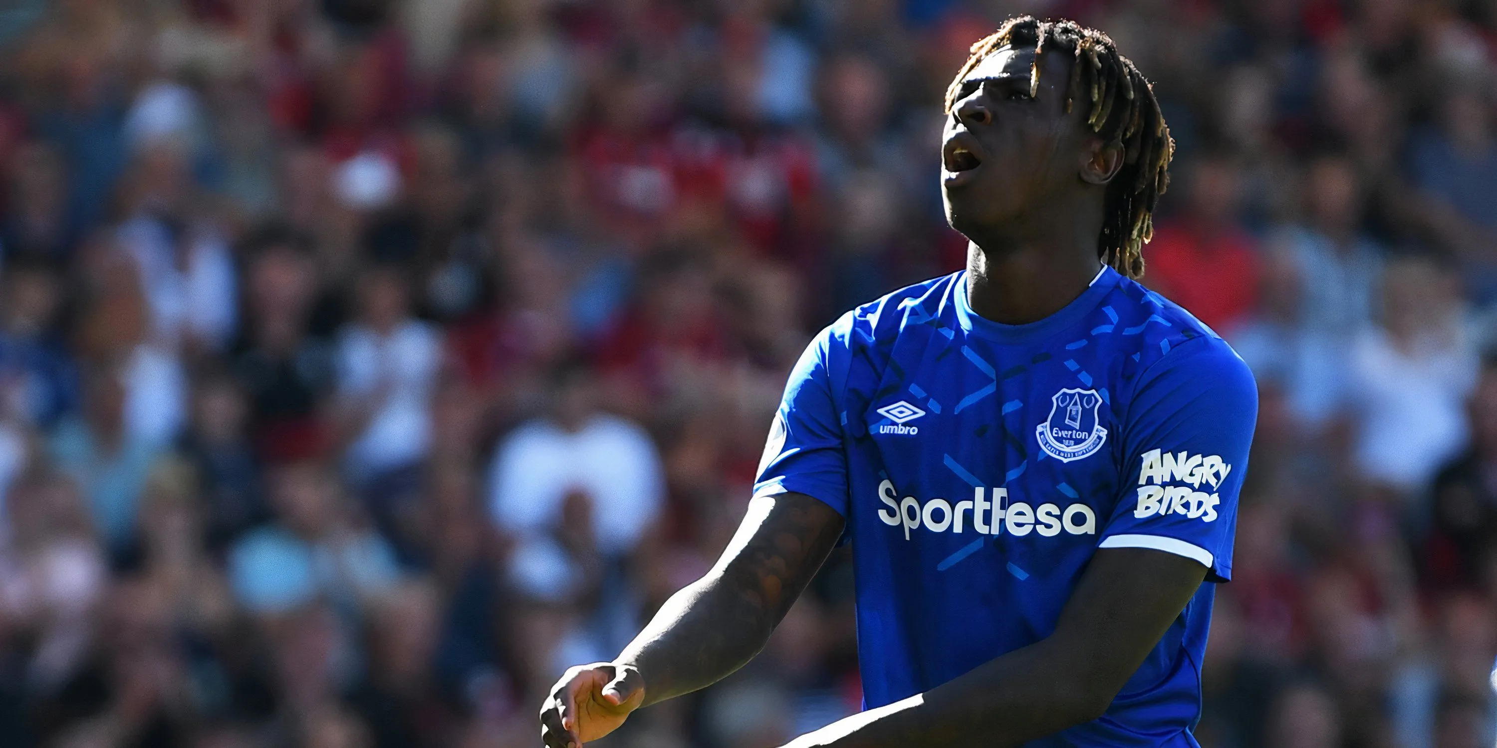Moise Kean trong màu áo Everton thời kỳ đầu sự nghiệp, khoảnh khắc đáng quên tại Goodison Park
